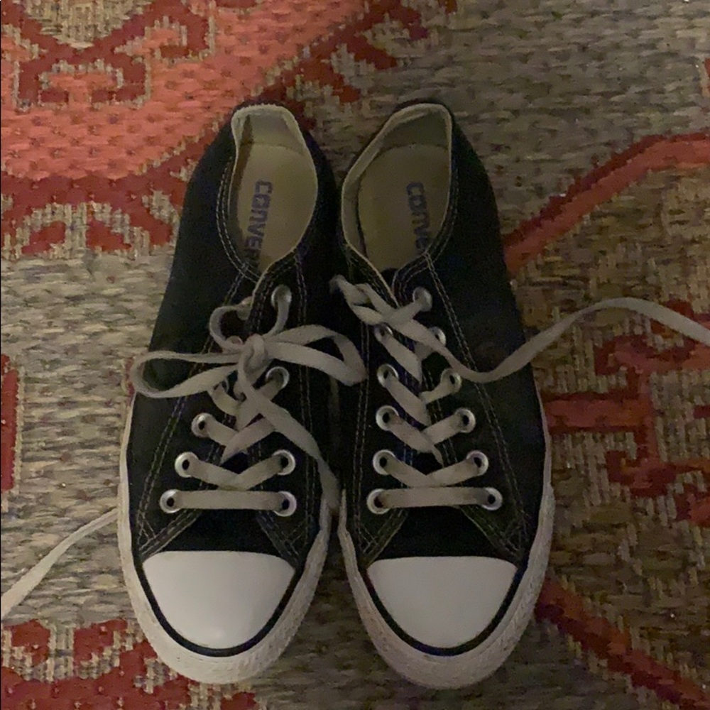 Black low tops!